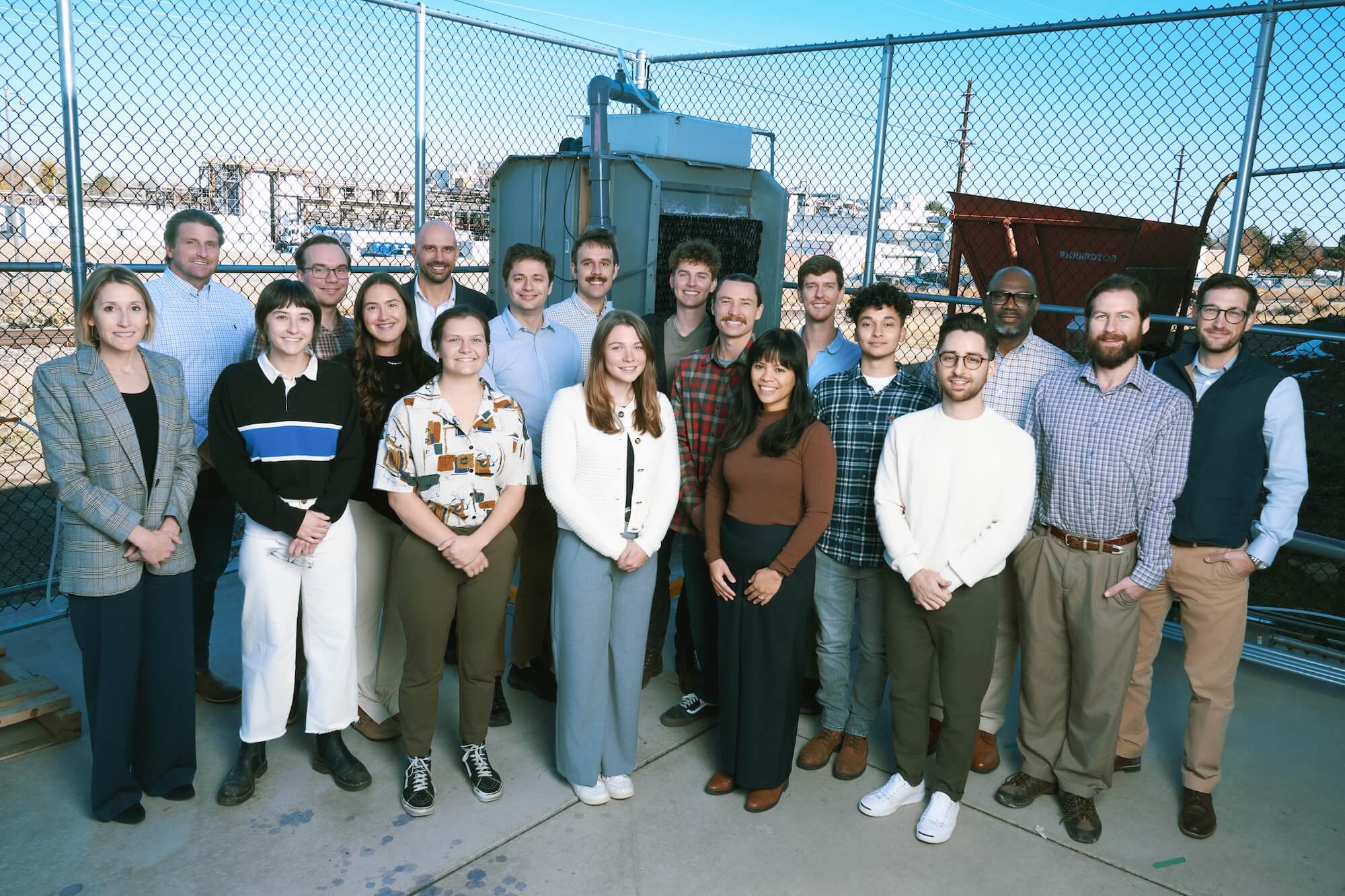 Group Photo of Travertine Team