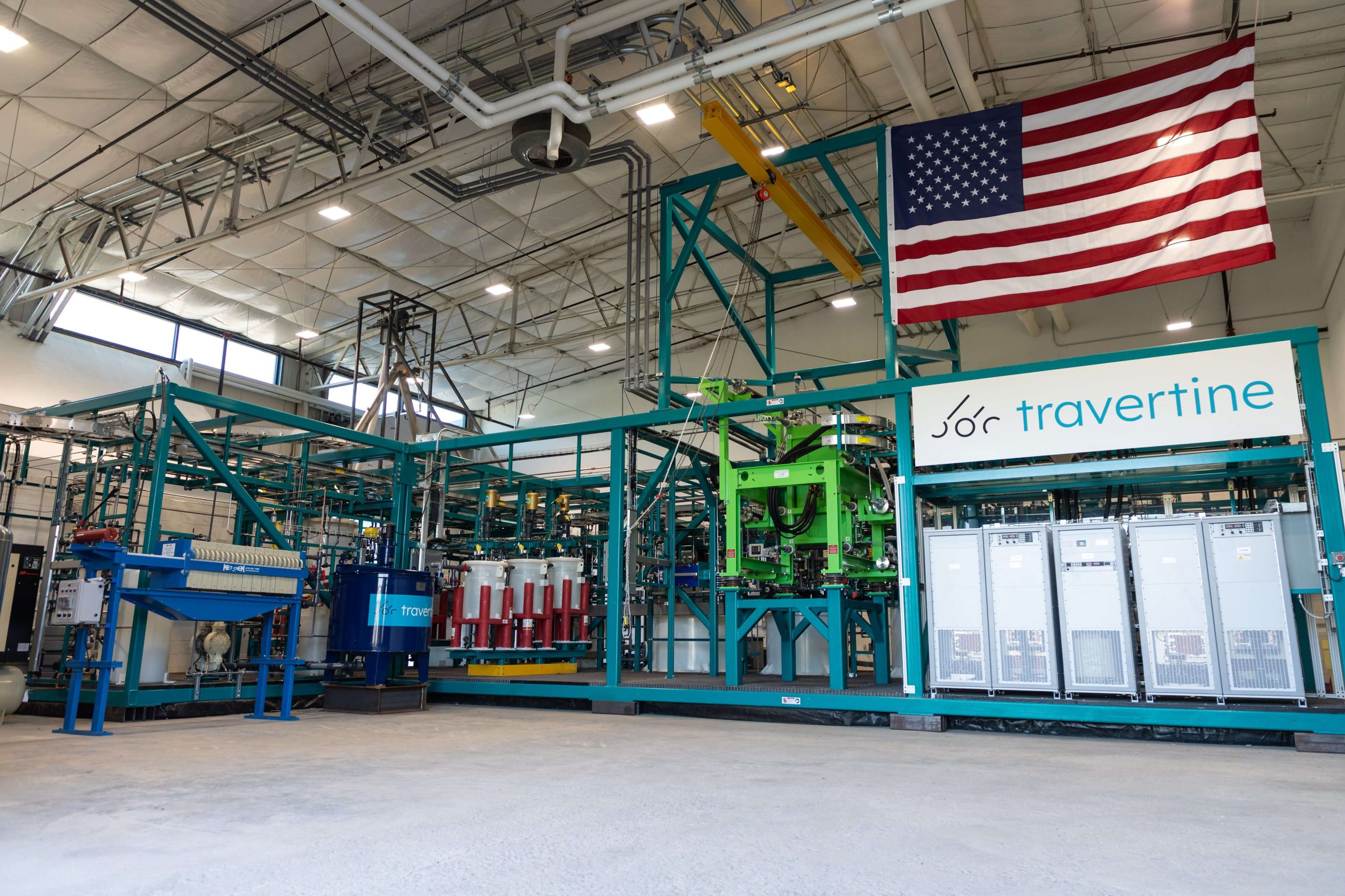 Travertine Demonstration Plant