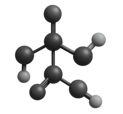 Phosphoric Acid Molecular 3D Illustration