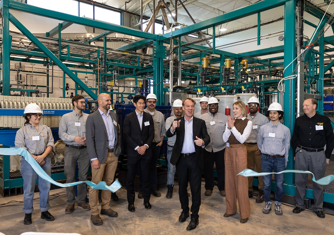 Demonstration Plan Ribbon Cutting Ceremony