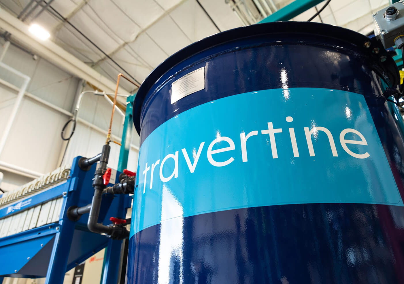 Travertine Factory Interior