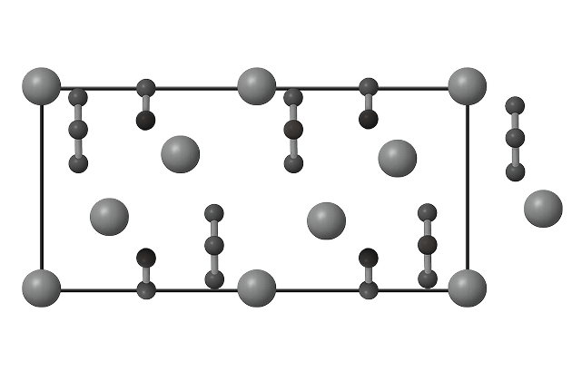 Cementitious Materials Molecular 3D Illustration